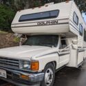 1988 Toyota Dolphin RV with Solar Panels, NEW SMOG