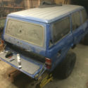 1988 Toyota Land Cruiser sitting on a 1994 FZJ80 chassis
