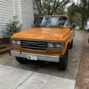 1988 Toyota Land Cruiser SUV Orange 4WD Automatic FJ62 GX