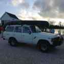 1988 Toyota Land Cruiser SUV White 4WD Automatic FJ62 GX