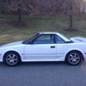 1988 Toyota MR2 - 84K Miles - White on Blue - Very NICE CAR!