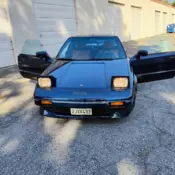 1988 Toyota MR2 Mica Pearl Blue Supercharged
