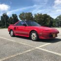 1988 Toyota MR2 mid engine, rear wheel drive, t-tops, GT, AW11