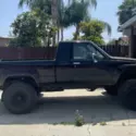 1988 Toyota Pickup Pickup Black 4WD Manual XTRACAB RN67 DLX