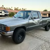 1988 Toyota Pickup Pickup Grey XTRACAB RN70 DLX