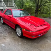 1988 Toyota Supra Hatchback Red