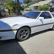 1988 Toyota Supra White SPORT ROOF