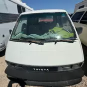 1988 Toyota Van Wagon White CARGO