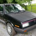 1988 Volkswagen Golf Hatchback Black FWD Manual 16V GTI KAMEI X1
