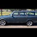 1988 volvo 240 wagon 5 door brick blue