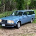 1988 Volvo 240 Wagon Blue RWD Automatic DL