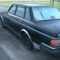 1988 VOLVO 240GL 4-DOOR BLACK