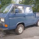 1988 VW Double Cab Doka Vanagon Van Bus Volkswagon Transporter T3