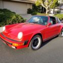 1989 911 Porche Targa with 1700 miles on rebuilt engine