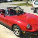1989 Alfa Romeo Spider 54,100 Miles 2D Convertible 2.0L 4-Cylinder Manual
