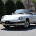 1989 Alfa Romeo Spider Graduate 71925 Miles White 2d Coupe 4