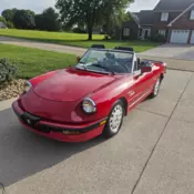 1989 Alfa Romeo Spider QUADRIFOGLIA