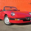 1989 Alfa Romeo Spider Quadrifoglio 2.0L 5-Spd, Hardtop and Canvas, Original 16k