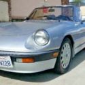 1989 Alfa Romeo Spider Quadrifoglio One Owner 84,000 Miles New Paint Runs Great!