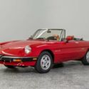 1989 Alfa Romeo Spider Veloce  59002 Miles Red Convertible 2.0L 5-Spd Manual