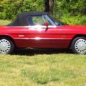 1989 Alpha Romeo Spider Graduate