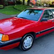 1989 Audi 100 Sedan. Well Maintained. 2 Owners. Excellent Condition. Clean Title
