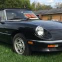 1989 BLACK Alfa Romeo Spider Veloce Low Mileage Great condition. NO RESERVE