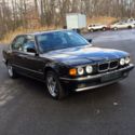 1989 Black BMW 750il (Great Condition) 