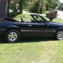 1989 Black Ford Mustang Convertible 331 MSD Autometer NOS 5-Speed