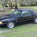 1989 Black Ford Mustang Convertible 331 MSD Autometer NOS Weld Wheels 5-Speed
