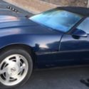 1989 BLUE ON BLUE CORVETTE CONVERTIBLE AUTO FAST ! NEW PAINT, NU SEATS, NEW TOP!