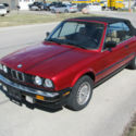 1989 BMW 325i Convertible 2-Door 2.5L Auto M20B25 E30