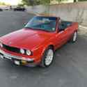 1989 BMW 325i Convertible Red RWD Automatic base