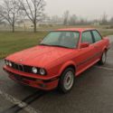 1989 BMW 325IX E30 96707 Miles Brilliant Red Coupe 2.5l I6 Manual, AWD