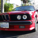 1989 BMW 635CSi, Red On Tan, Auto, Sunroof, Leather, last year collector, CA Car