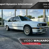 1989 BMW e30 325i Coupe 5 Speed Trans BBS Wheels White Delivery Available