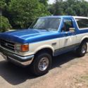 1989 Bronco Only 74k Actual Miles! 5.8 C6 Trans! Tow Package Gorgeous XLT
