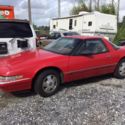 1989 BUICK REATTA COUPE RED
