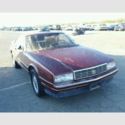 1989 CADILLAC ALLANTE CONVERTIBLE ORIGINAL BURGUNDY PAINTWORK HARDTOP CLEAN