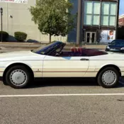 1989 Cadillac Allante Convertible White