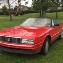 1989 Cadillac Allante Red Custom Mods Excellent Restoreable Driver or Parts NR!