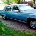 1989 Cadillac Brougham 5,0 BLUE LEATHER AC LOW MILES NICE ORIGINAL CAR NEW TIRES