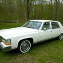 1989 Cadillac Brougham*44,000 Miles*Garaged *Triple White*Beautiful Condition!