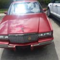 1989 Cadillac Eldorado Coupe Red FWD Automatic