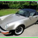 1989 Carrera Speedster Convertible Used 3.2L H6 12V Manual RWD