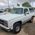 1989 Chevrolet blazer K5 SUV White 4WD Automatic V10