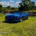 1989 Chevrolet Camaro Convertible Blue RWD Automatic Iroc Z
