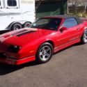 1989 Chevrolet Camaro IROC-Z28, Convertible, Red, all original