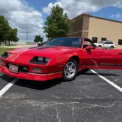 1989 Chevrolet Camaro Red