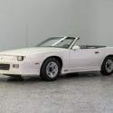 1989 Chevrolet Camaro RS 44109 Miles White Convertible 305ci 4-Spd Auto